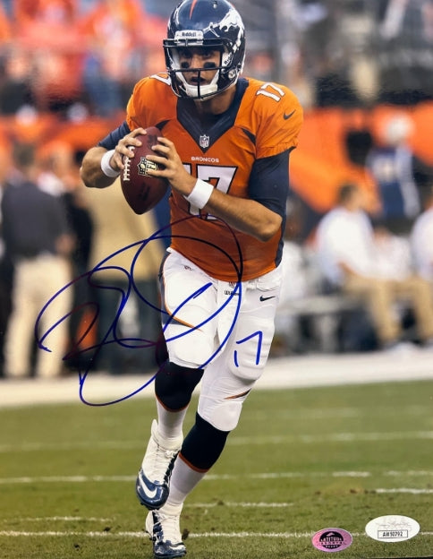 Brock Osweiler Autographed Denver Broncos 8x10 Photo - JSA COA - Latitude Sports Marketing
