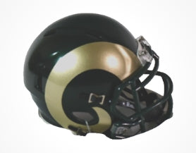 Colorado State Rams Unsigned Riddell Mini Helmet