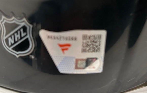 Cale Makar Autographed Colorado Avalanche Black Mini Helmet – Fanatics COA - Latitude Sports Marketing