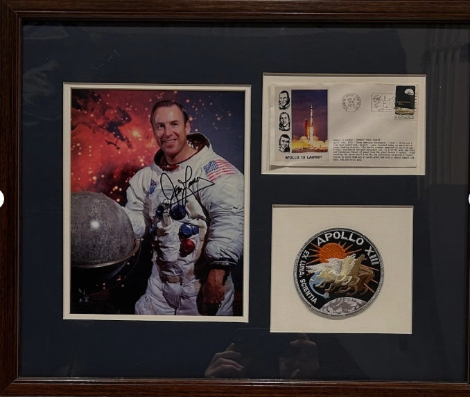 Jim Lovell Autographed 8x10 Framed Apollo XIII Collage – JSA COA - Latitude Sports Marketing