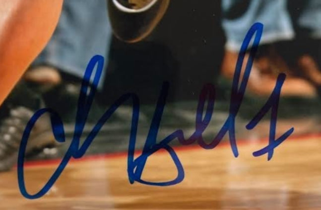 Chauncey Billups Autographed Denver Nuggets 8x10 Photo JSA COA