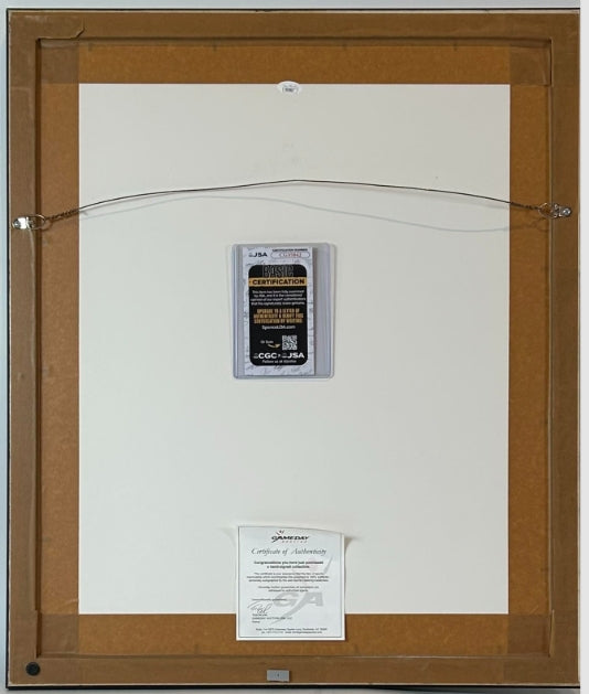 Kareem Abdul-Jabbar & John Wooden Dual-Signed 16x20 UCLA Photo JSA COA