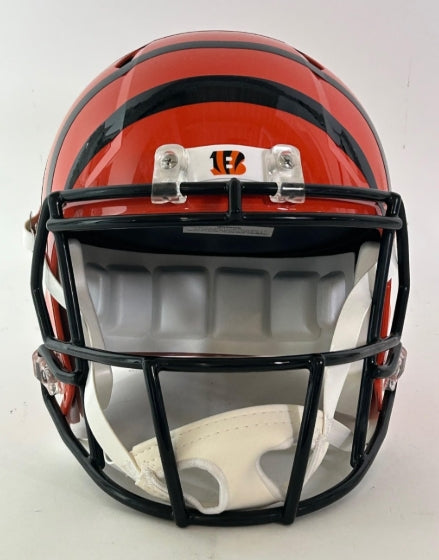 Joe Burrow Autographed Cincinnati Bengals Replica Helmet Fanatics COA