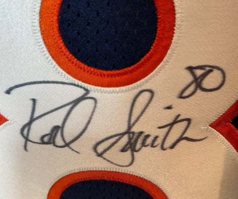 Rod Smith Autographed Authentic Reebok Denver Broncos Home Navy Jersey - JSA COA - Latitude Sports Marketing