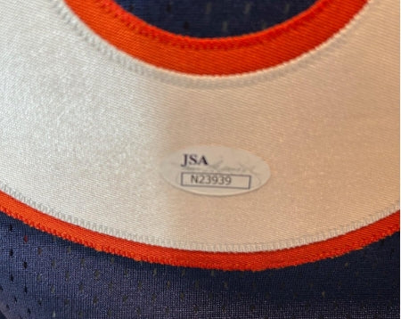 Rod Smith Autographed Authentic Reebok Denver Broncos Home Navy Jersey - JSA COA - Latitude Sports Marketing