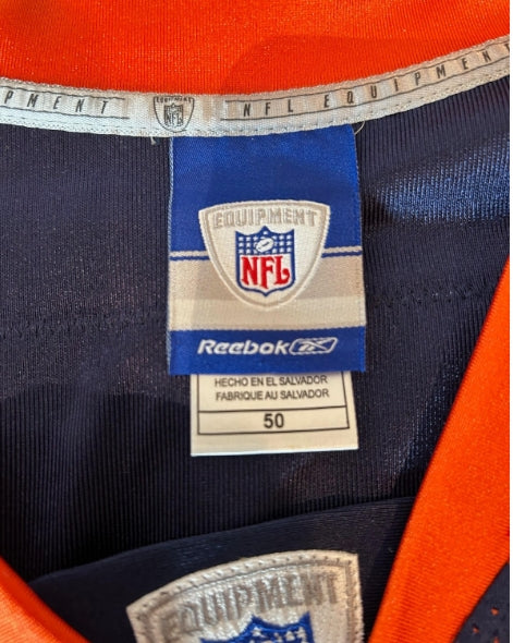 Rod Smith Autographed Authentic Reebok Denver Broncos Home Navy Jersey - JSA COA - Latitude Sports Marketing