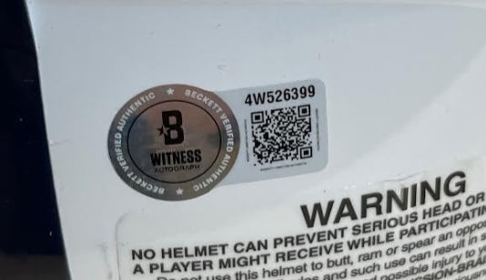 John Elway Autographed Triple Inscribed Snowcapped Broncos Helmet BAS COA - SB XXXII/XXXIII, MVP, HOF - Latitude Sports Marketing