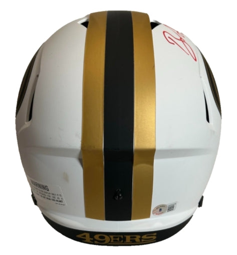 Brandon Aiyuk San Francisco 49ers Eclipse Replica Full Size Helmet BAS COA