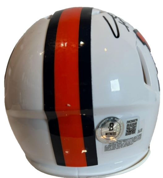 Chris Harris Jr. Autographed Denver Broncos Snowcapped Mini Helmet – BAS COA - Latitude Sports Marketing