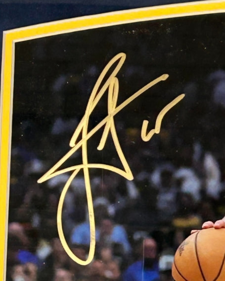 Nikola Jokic Autographed Denver Nuggets 16x20 Photo Framed - JSA COA