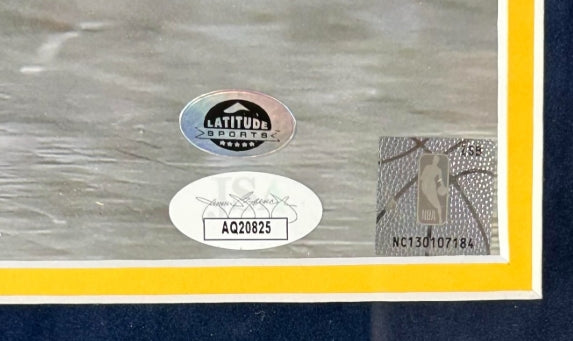 Nikola Jokic Autographed Denver Nuggets 16x20 Photo Framed - JSA COA