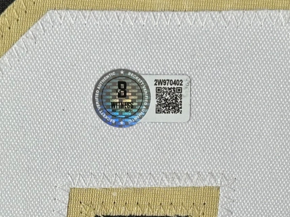 Travis Hunter Autographed/Inscribed "24 Heisman" CU Buffs Jersey Framed BAS COA