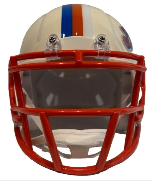 Riddell Denver Broncos Alternate Mini Helmet – Retro (2026 Design) "D" Logo & Broncos Script