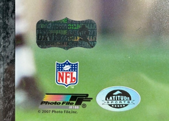 Terrell Davis Autographed & Inscribed "HOF 17" 8x10 Photo Plaque (10x13) – Radtke Sports COA