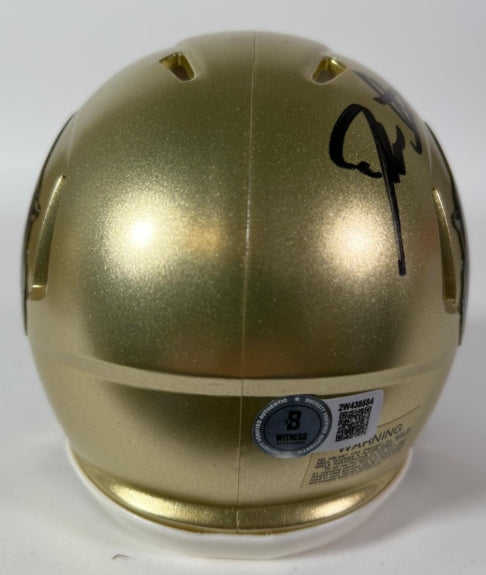 Deion Sanders Autographed Colorado Buffaloes Riddell Mini Helmet BAS COA