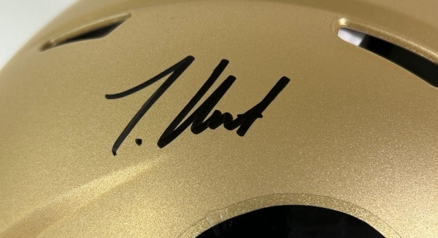 Travis Hunter Autographed/Inscribed "24 Heisman" CU Buffs Pro Helmet Beckett COA