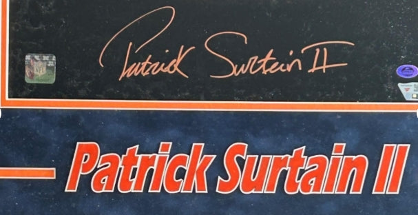 Patrick Surtain II 2024 NFL DPOY 16x20 In Focus Framed Photograph - Fanatics Authenticated - Latitude Sports Marketing