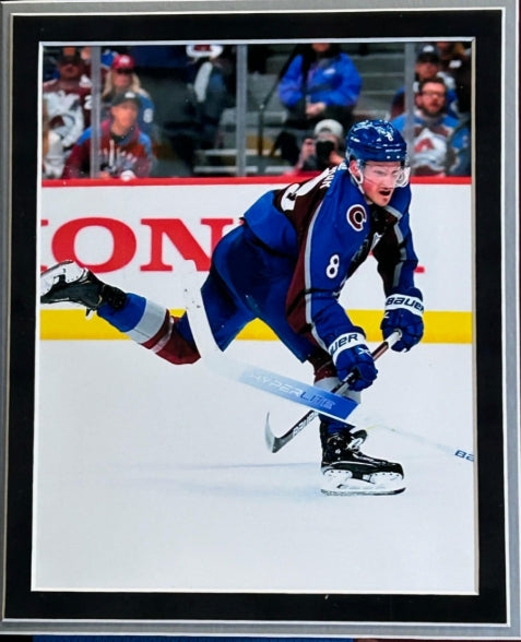 Cale Makar Autographed Inscribed 2022 SC Champs Colorado Avalanche Deluxe Framed Jersey Fanatics COA - Latitude Sports Marketing
