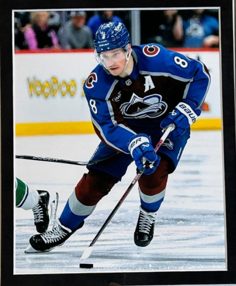 Cale Makar Autographed Inscribed 2022 SC Champs Colorado Avalanche Deluxe Framed Jersey Fanatics COA - Latitude Sports Marketing