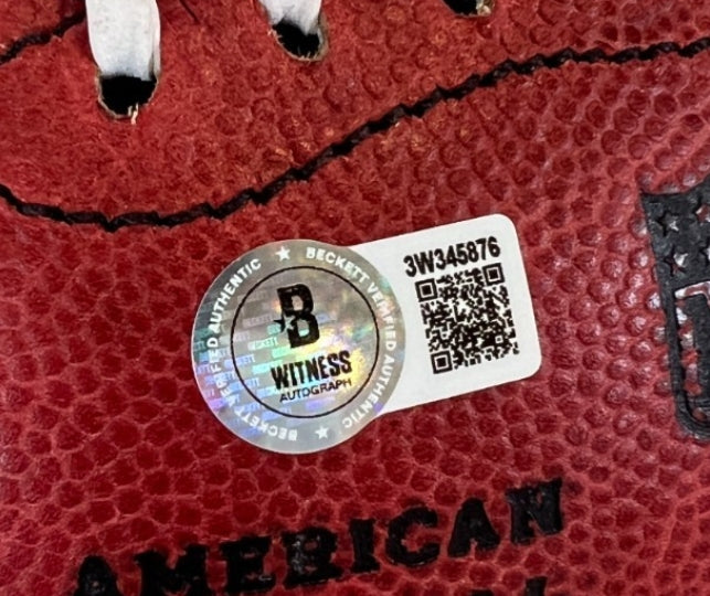 Patrick Surtain II Autographed/Inscribed '24 DPOY NFL Football with Beckett COA