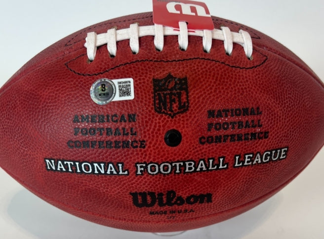 Patrick Surtain II Autographed/Inscribed '24 DPOY NFL Football with Beckett COA