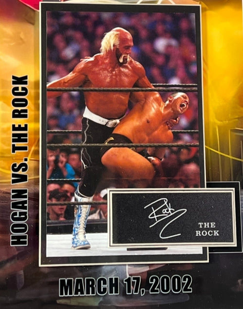 "The Immortal Hulk Hogan" Photo Collage with 4 Laser Engraved Signatures - Latitude Sports Marketing