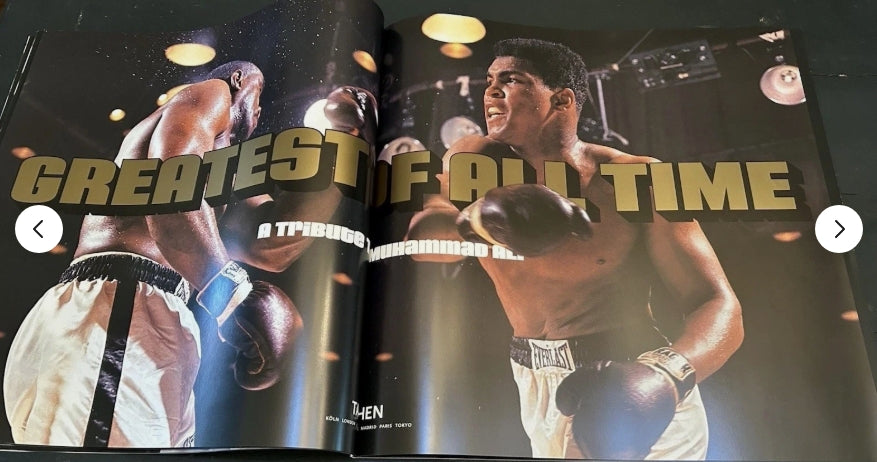 GOAT: A Tribute To Muhammad Ali – RARE Oversized Promo Book (2004)