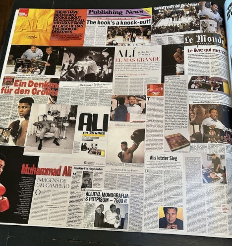 GOAT: A Tribute To Muhammad Ali – RARE Oversized Promo Book (2004)