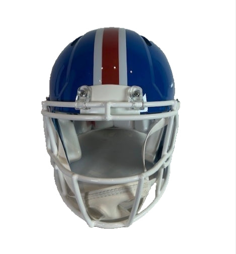Denver Broncos BlueFull-Size Retro 'D' Logo Proline Authentic Riddell Helmet