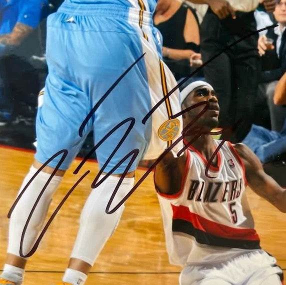 JaVale McGee Denver Nuggets Autographed 8x10 Photo JSA COA