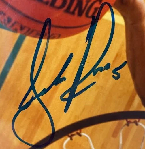 Jalen Rose Denver Nuggets Autographed 8x10 Photo JSA COA
