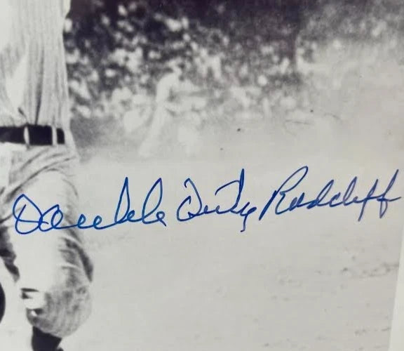 Ted "Double Duty" Radcliffe Autographed 8x10 Photo JSA COA