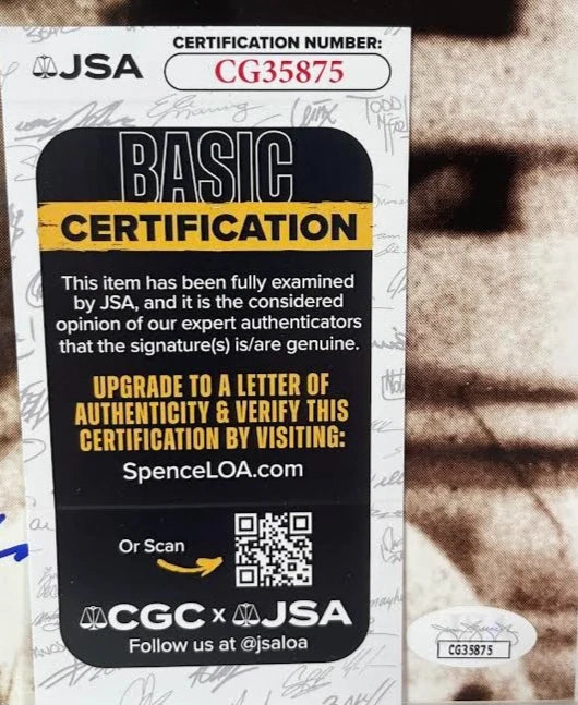 Bobby Robinson Autographed 8x10 Photo JSA COA