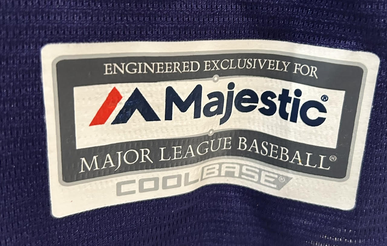 Nolan Arenado Autographed Majestic Purple Colorado Rockies Jersey (Size XL)
