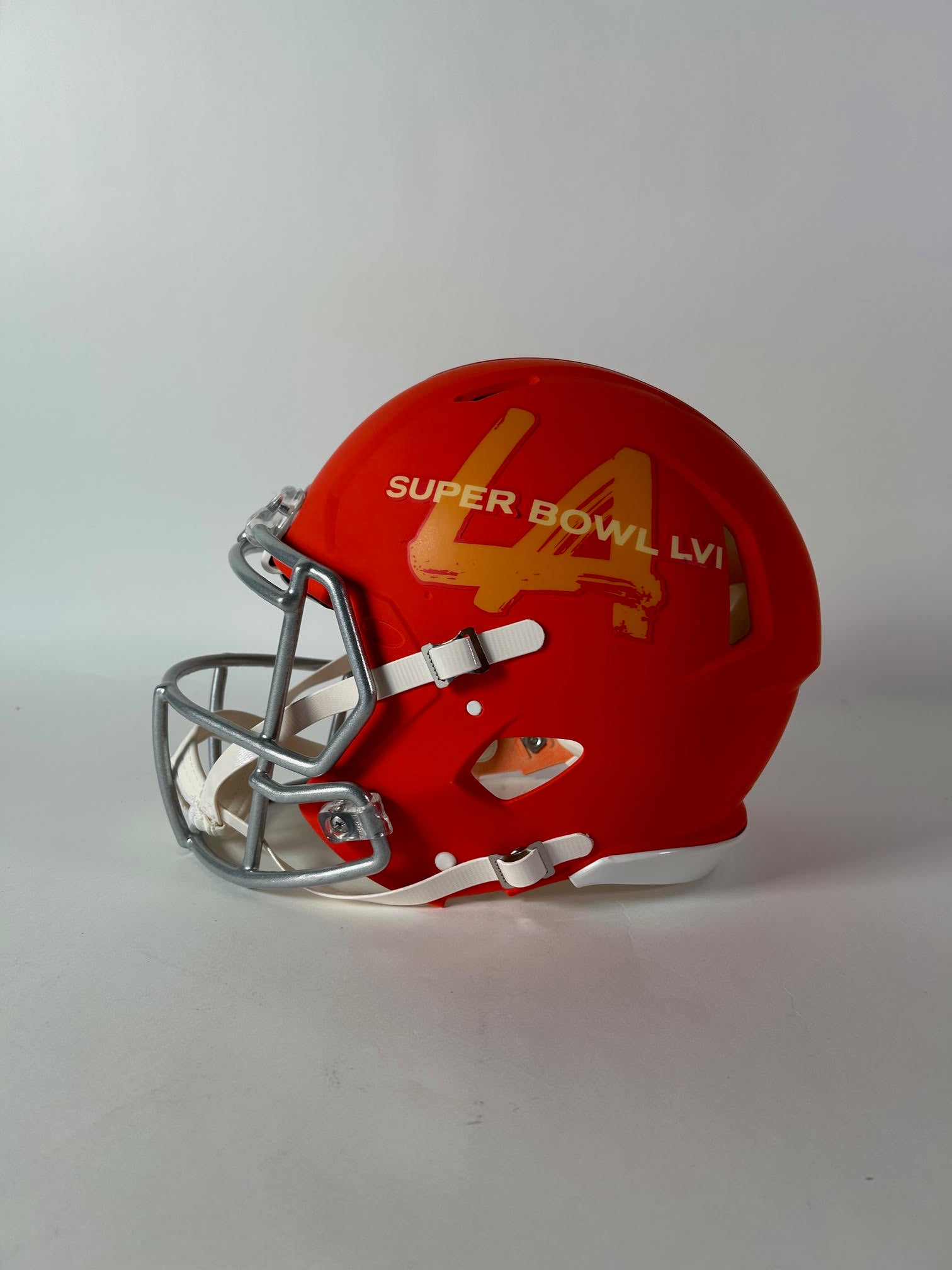 Joe Burrow Autographed Pro Helmet w/ Super Bowl LVI Logo - Fanatics COA