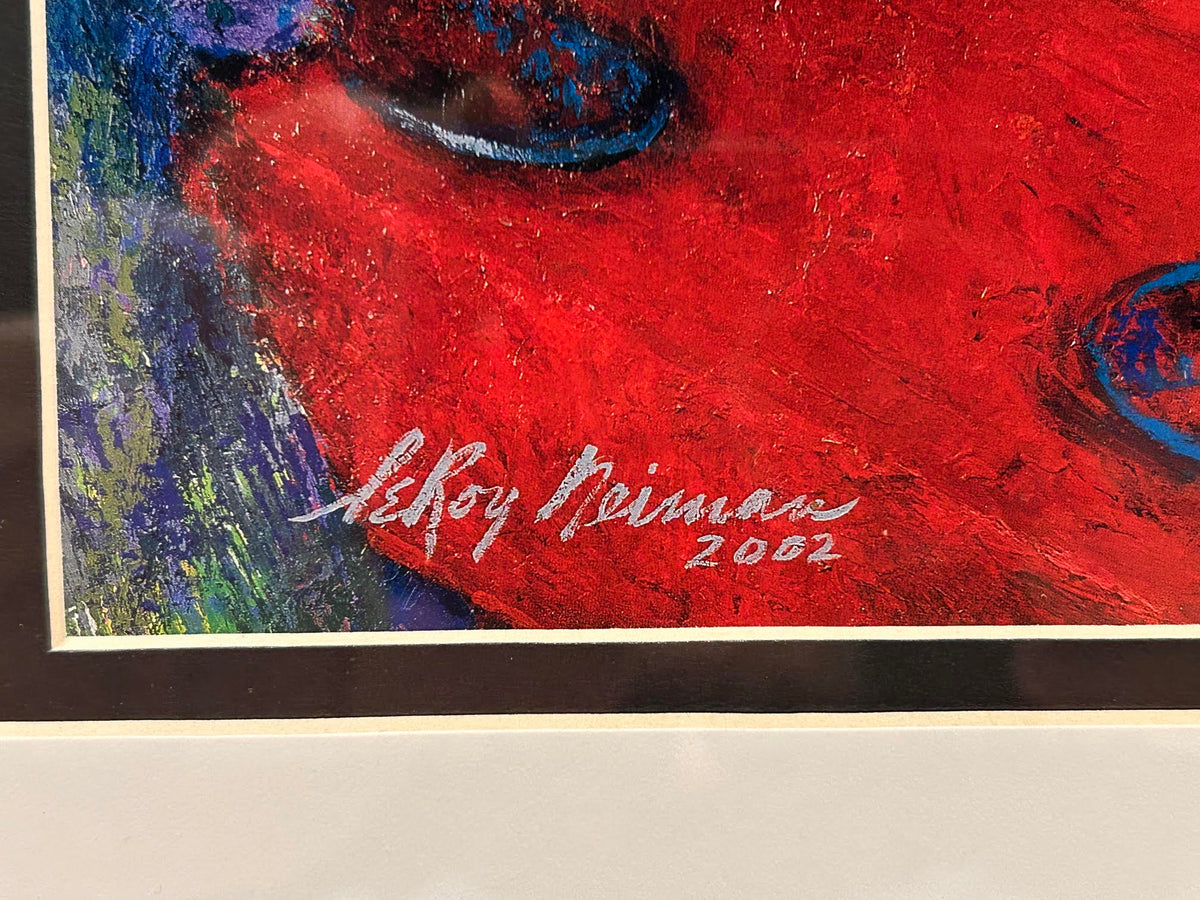 Leroy Neiman Frank Sinatra at Rao's Lithograph – Framed & Matted 8x10 Print