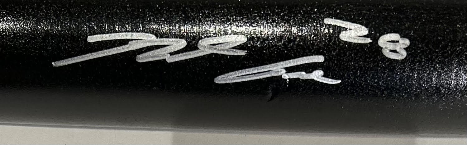 Nolan Arenado Autographed Colorado Rockies Louisville Slugger Silver Slugger 2016 Bat — MLB COA