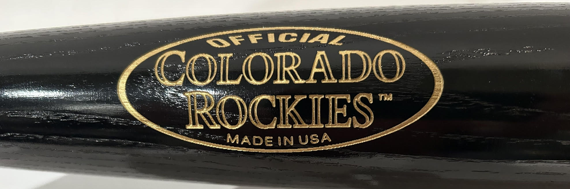 Limited Edition Colorado Rockies 1998 All-Star Game Season Ticket Holder Bat — Engraved Coors Field Commemorative