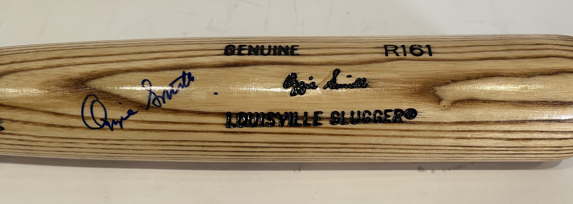 Ozzie Smith Autographed Louisville Slugger Game Model Blonde Bat - JSA COA