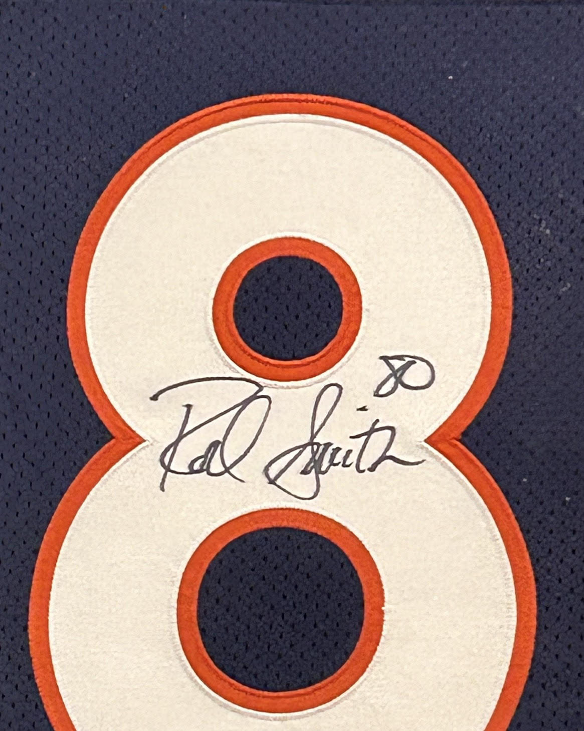 Rod Smith Autographed Framed Navy Reebok Denver Broncos Jersey – JSA COA