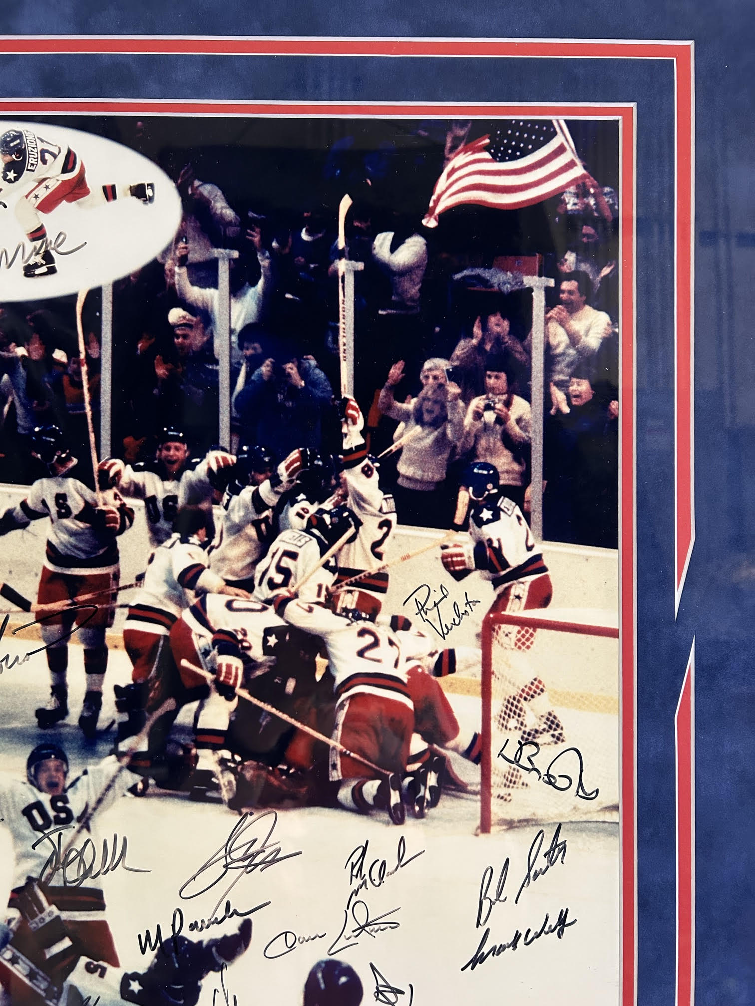 Miracle on Ice 1980 USA Gold Medal Team Signed (incl. H. Brooks) 16x20 - JSA LOA - Latitude Sports Marketing