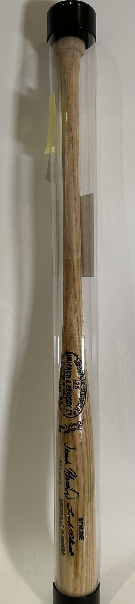 Frank Robinson Autographed/Inscribed "586 HR's" Louisville Slugger Bat - JSA COA