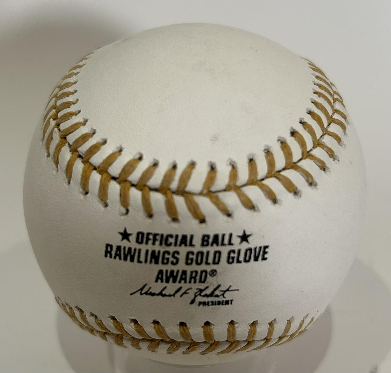Nolan Arenado Autographed Rawlings Gold Glove Award Baseball - MLB COA