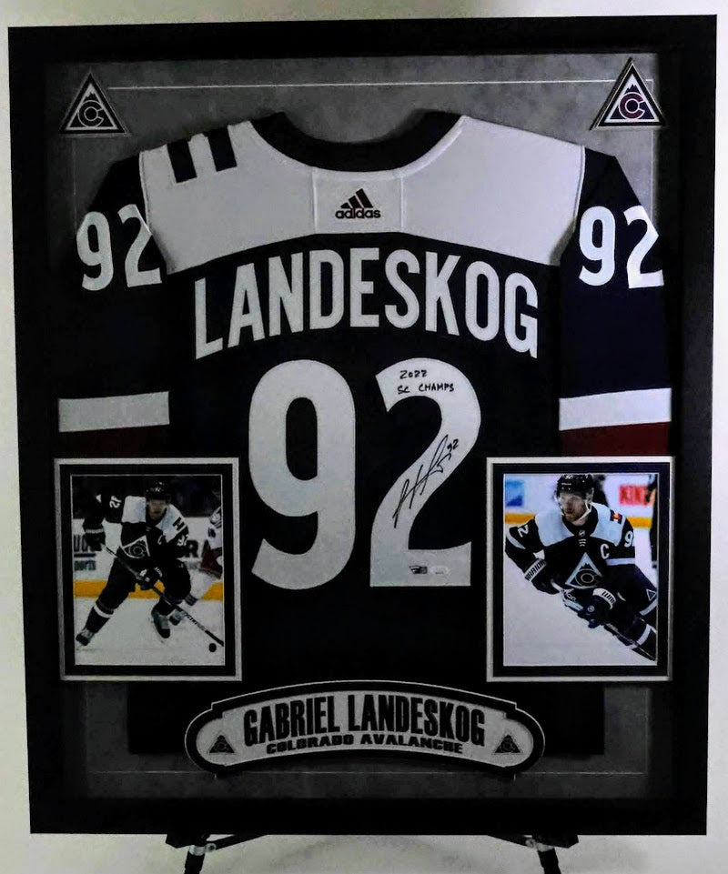 Gabriel Landeskog Colorado Avalanche Autographed Jersey - Latitude Sports Marketing