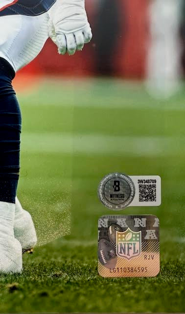 Jonathon Cooper Autographed Denver Broncos 8x10 Photo BAS COA