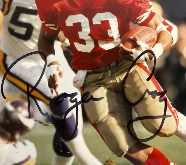 Roger Craig Autographed San Francisco 49ers Color 8x10 Action Photo - JSA COA - Latitude Sports Marketing