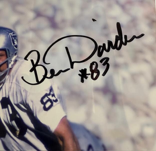 Ben Davidson Autographed Oakland Raiders 8x10 Photo JSA COA - Latitude Sports Marketing