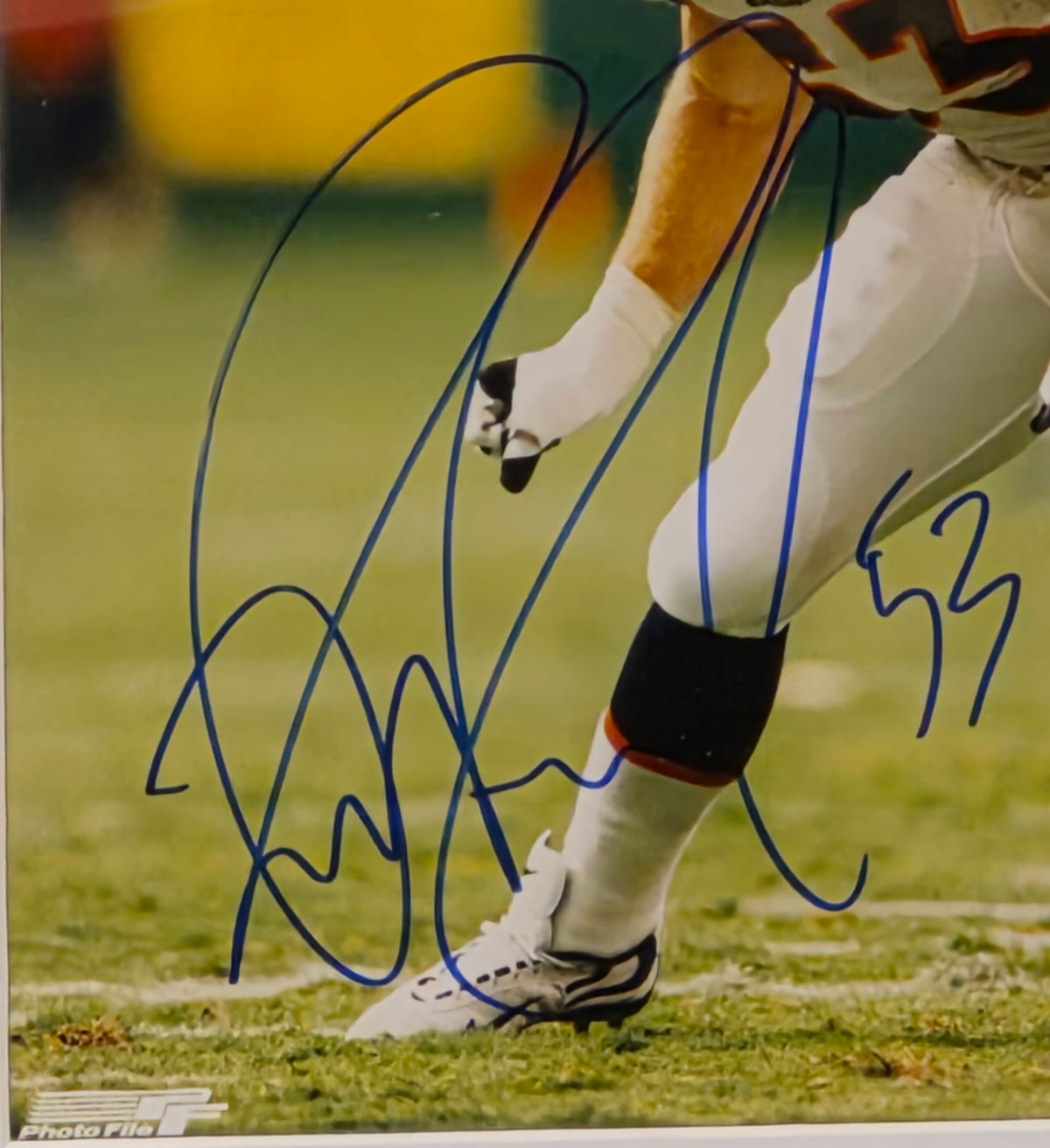 Bill Romanowski Autographed 8inx10in Framed Photo - JSA Authenticated