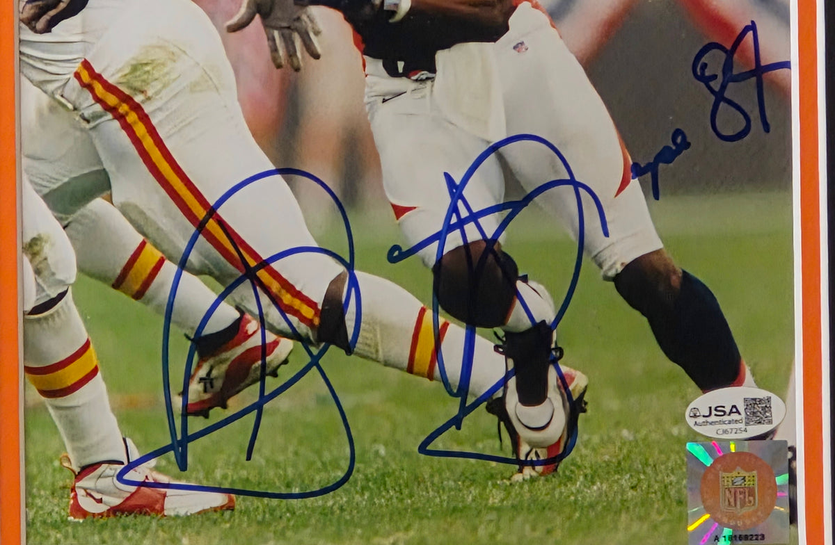 Shannon Sharpe Autographed 8x10 Photo Framed- JSA Authenticated
