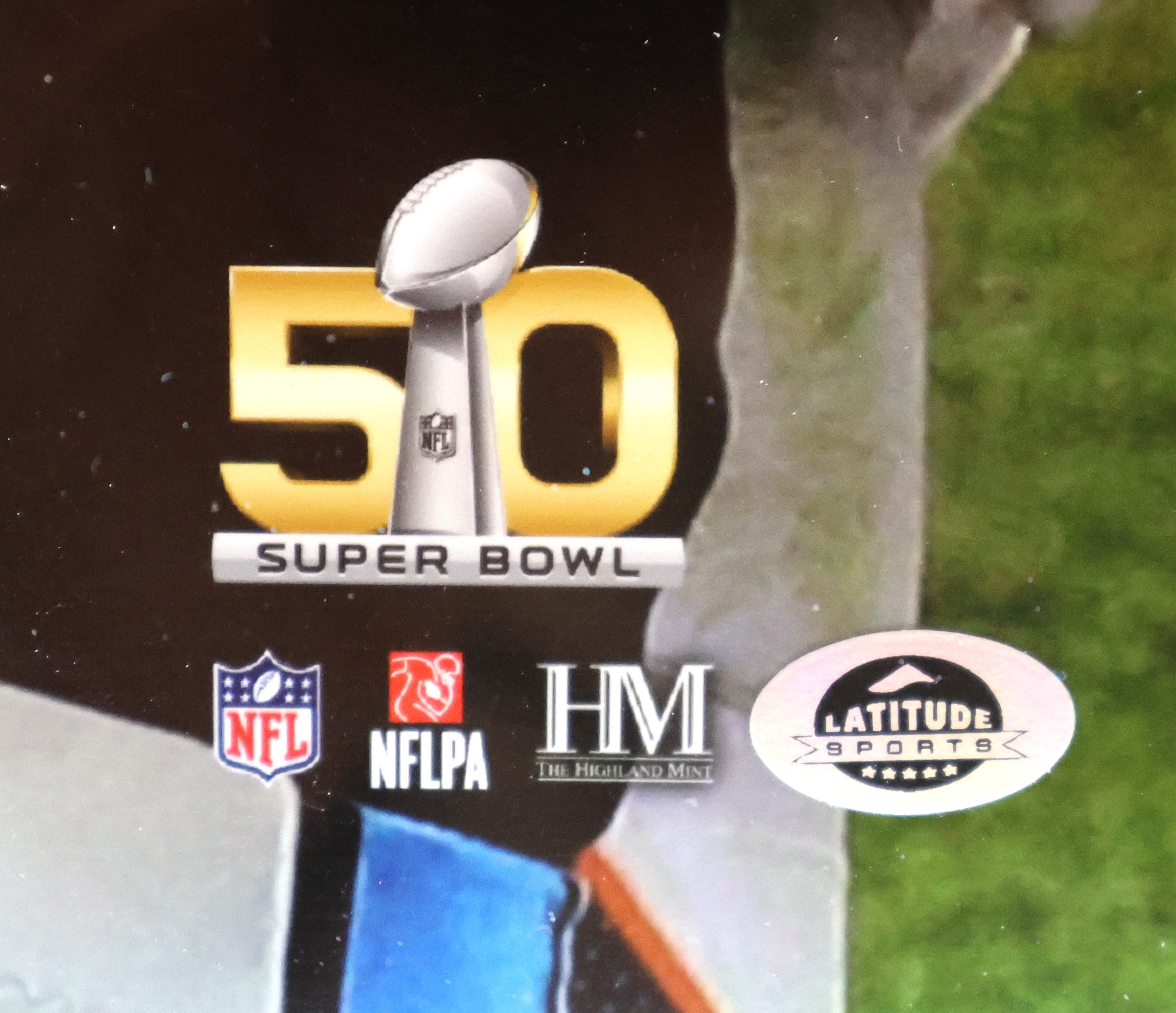 Von Miller Autographed 16x20 Photo Inscribed SB50 MVP in 31.5"x25.5" Lighted Shadowbox